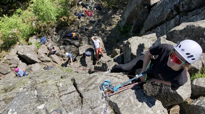 Felskurs Steinwand | © DAV Offenbach Felskurs Steinwand | © DAV Offenbach