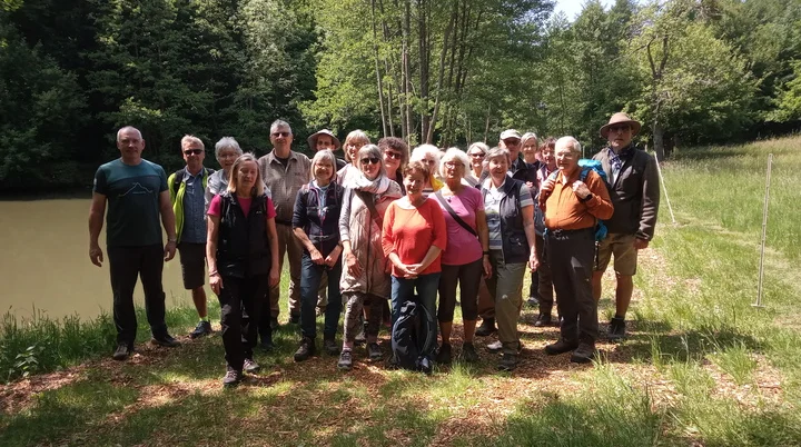 Wandergruppe im Mai 2025 | © DAV Offenbach Wandergruppe im Mai 2025 | © DAV Offenbach